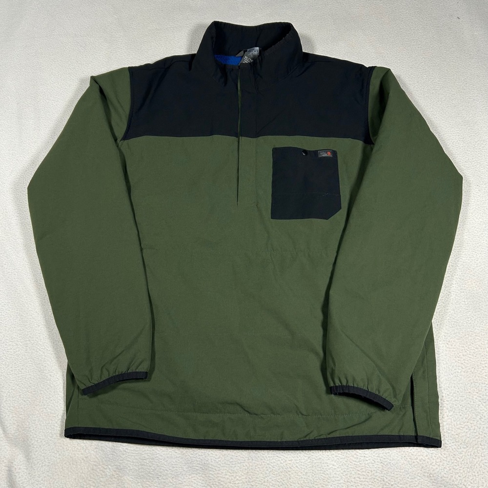 Mountain Hardwear Right Bank Shirt Jacket Men XL Pullover Snap T Neck Sweater
